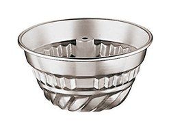 Paderno World Cuisine 47062-22 Aluminum Kugelhopf Mold, Gray