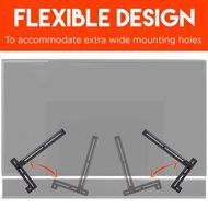 ECHOGEAR Sound Bar Mount for Most Sound Bars up to 15 lbs - Features Simple Install and is Compatible With Most... N4