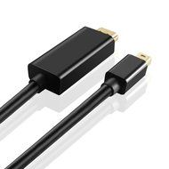 TNP Mini DisplayPort to HDMI Adapter Cable (15FT) - 4K 4Kx2K 2160P Ultra HD UHD (Thunderbolt 2 Compatible) mDP... N5