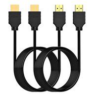 HDMI Cable, 2-Pack 10FT Rankie High-Speed HDMI HDTV Cable - Supports Ethernet, 3D, 4K and Audio Return - R1108A