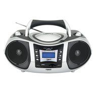 Naxa NPB-250 Portable MP3/CD Player with Text Display, AM/FM Stereo Radio, USB Input and SD/MMC Card Slot