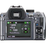 Pentax K-70 All Weather Wi-Fi Digital Camera &amp; 18-135mm WR Lens (Silver) with 55-300mm Lens + 64GB Card + Case...