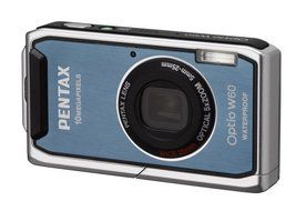 Pentax Optio W60 Waterproof 10MP Digital Camera with 5x Wide Angle Optical Zoom (Silver) N3