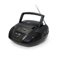 Tyler Portable Stereo MP3/CD Boombox Player TAU102-BK with Mega Bass Sound, Text Display, AM/FM Stereo, USB/SD... N4