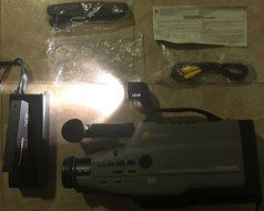 Panasonic VHS Reporter AG-188 Movie Camera N3
