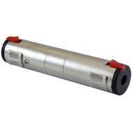 GLS Audio 1/4" Locking Coupler Female Dual TS and TRS Plug Jack Adapter - 1/4 inch to 1/4 inch Barrel Dual Stereo...