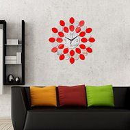 Fashion Clock Wall Clocks Watch Diy 3d Acrylic Mirror sticker Home Decoration N5