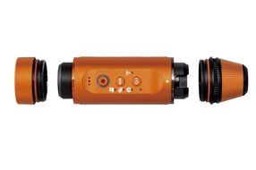 Panasonic A1: Ultra-Light Wearable HD Action Cam - HX-A1MD (Orange) N13