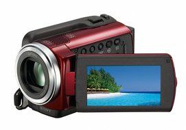 Sony DCR-SR47 Hard Disk Drive Handycam&reg; Camcorder (Red) (Discontinued by Manufacturer) N2