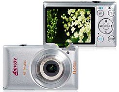Amkov 16Mp 2.7" Tft Screen Digital Camera With 3X Optical Zoom, Video Recorder &amp; Tf Card Reader (Silver) Produced...