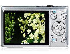 Amkov 16Mp 2.7" Tft Screen Digital Camera With 3X Optical Zoom, Video Recorder &amp; Tf Card Reader (Silver) Produced... N2