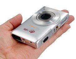 Amkov 16Mp 2.7" Tft Screen Digital Camera With 3X Optical Zoom, Video Recorder &amp; Tf Card Reader (Silver) Produced... N4