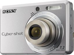Sony Cybershot DSCS730 7.2MP Digital Camera with 3x Optical Zoom N3
