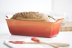 Le Creuset Heritage Stoneware 1 1/2qt Loaf Pan, Palm N5
