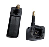 Lemeng 2-Pack Digital Fiber Optic Toslink Right Angle 90 Degree Female to 3.5 mm Mini Male Optical Audio Connector... N6