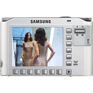 Samsung NV30 8.1MP Digital Camera with 3x Optical Image Stabilization Zoom (Silver)