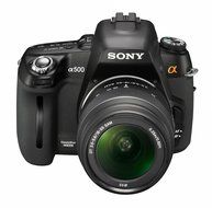 Sony Alpha DSLRA500L 12.3MP Digital SLR Camera with 18-55mm Lens N8