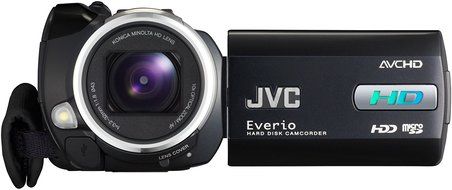 JVC Everio GZ-HD10 AVCHD High Definition Camcorder w/10x Optical Zoom (Discontinued by Manufacturer) N4