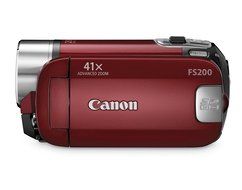 Canon FS200 Flash Memory Camcorder w/41x Advanced Zoom (Misty Silver) - 2009 MODEL (Discontinued by Manufacturer) N3