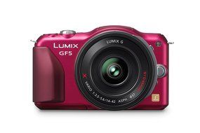 Panasonic GF5 X KIT 14-42mm Digital Camera (Red) N2