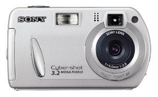Sony DSCP32 Cybershot 3.2MP Digital Camera N3