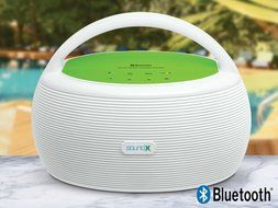 2-Pack SMI440BTX &amp; SMI438BTX Portable HD Outdoor Bluetooth Boombox Blast 20W BIG Rechargeable Waterproof Hi-Fi... N6