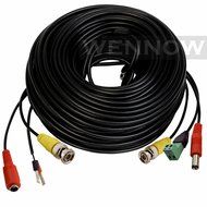 WennoW&reg; "100Ft PTZ Power Video &amp; RS-485 Control Cable for Q-see Zmodo Swann PTZ Cameras N3