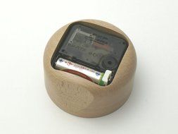 Lemnos MUKU Wooden Desktop Clock Beech N3