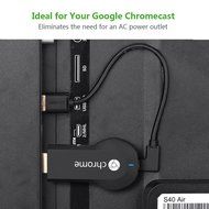 Micro USB Cable, Ugreen USB Power Cable Charging for Fire TV Stick, Chromecast, Roku 6 Inches (Left+Right) N17