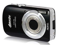 Amkov Dc110Hs 3.0" Tft Lcd Screen Digital Camera With 4X Digital Zoom (Black) Produced by YSK N4