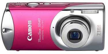 Canon PowerShot SD40 7.1MP Digital Elph Camera with 2.4x Optical Zoom (Noble Blue) N9