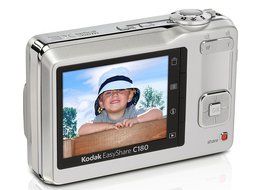 Kodak C180 10 MP HD Digital Camera with 3x Optical Zoom and 2.4 LCD Screen (Silver) N3