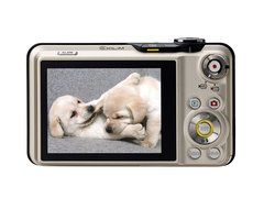 Casio Exilim Ex-fc150 High Speed Slim Camera Gold with 10.1 Megapixels,5x Optical Zoom,2.7" LCD N3