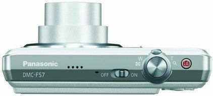 Panasonic Lumix DMC-FS7 10MP Digital Camera with 4x MEGA Optical Image Stabilized Zoom and 2.7 inch LCD (Silver) N4