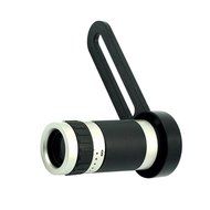 Generic Mobile Telephoto Lens 8X Telescope Lens with Tripod (Black) N2