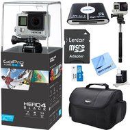 HERO 4 Black - 4K Action Camera All Inclusive Bundle. Includes GoPro Hero 4 Black, 16GB microSDHC UHS-I 300x Memory... N2