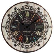 MuLuo MDF Wood home family Quartz Battery wall clocks for living room bedroom Office E N3