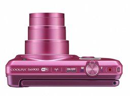 Nikon COOLPIX S6900 16MP Digital Camera with 12x Zoom, Glossy Pink (International Version, No Warranty) N11