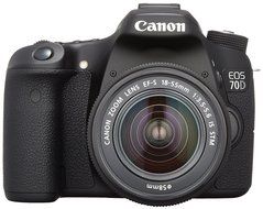 Canon DSLR camera EOS70D lens kit EF-S18-55mm F3.5-5.6 IS STM comes EOS70D1855ISSTMLK [International Version,... N2