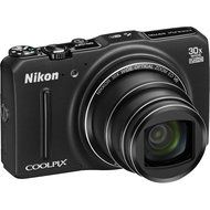 Nikon COOLPIX S9700 16.0 MP Wi-Fi Digital Camera with 30x Zoom NIKKOR Lens, GPS, and Full HD 1080p Video (Black... N3