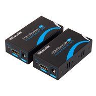 MEALINK 60m/196ft Premium Quality HDMI Extender Over Single Cat6e UTP Ethernet Cable Up to 60m for 1080P Support... N3