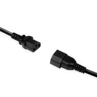 3 Pack - 3ft High Performance Premium Power Supply Cable NEMA5-15P to IEC C13 - Universal Connection Supports... N8