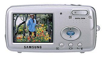Samsung Digimax U-CA 505 5MP Digital Camera with 5x Digital Zoom (Silver) N3