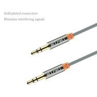 aLLreLi&reg; 3.3ft 3.5mm Male to Male Stereo Audio AUX Cable Black for Headphones, iPods, iPhones, iPads, Smartphones... N7