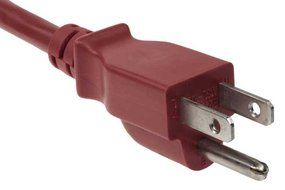 SF Cable, 6 ft 18 AWG Universal Power Cord (IEC320 C13 to NEMA 5-15P) White Color N6