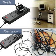 Power Strip, FlePow 1625W/13A 6-Outlet Surge Protector with 6 USB Charging Ports + 18 Pin Retractable Cable for... N22