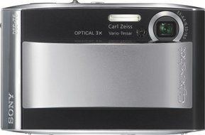 Sony Cybershot DSCT5 5.1MP Digital Camera with 3x Optical Zoom (Silver) N11