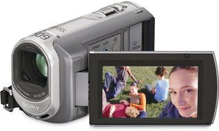 Sony DCR-SX60 Palm-Sized camcorder with 60X Optical Zoom (Silver) (Discontinued by Manufacturer)