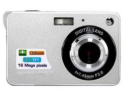 Dc-09 2.7" Tft Lcd Screen Digital Camera With 4X Digital Zoom (Silver) Produced by YSK N7
