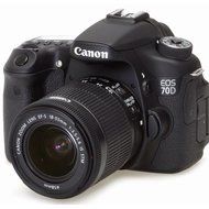 Canon EOS 70D DSLR Camera with 18-55mm IS STM and 55-250mm IS STM Lenses